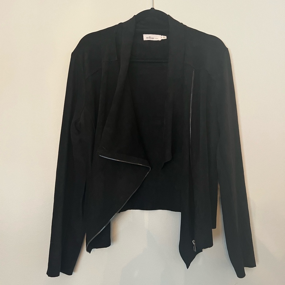 Millibon Microsuede fabric jacket - large